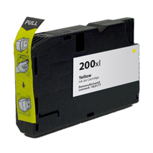 Compatible Lexmark 200XL Yellow Cartridge (14L0177)