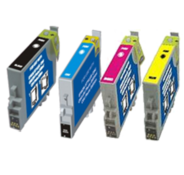 Compatible Epson T044 Ink Cartridge Set Black/Cyan/Magenta/Yellow