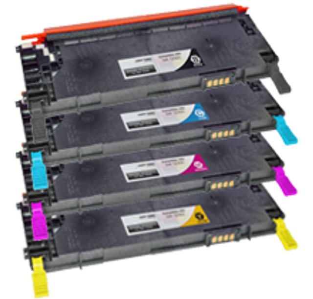 Compatible Dell 1230 / 1235  Toner Cartridge Set Black Cyan Yellow Magenta
