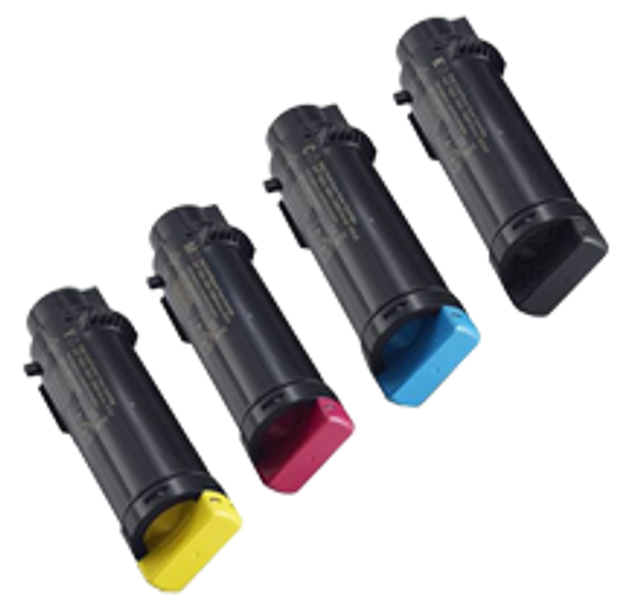 Compatible Dell H625 / H825 Laser Toner Cartridge Set Black Cyan Magenta Yellow