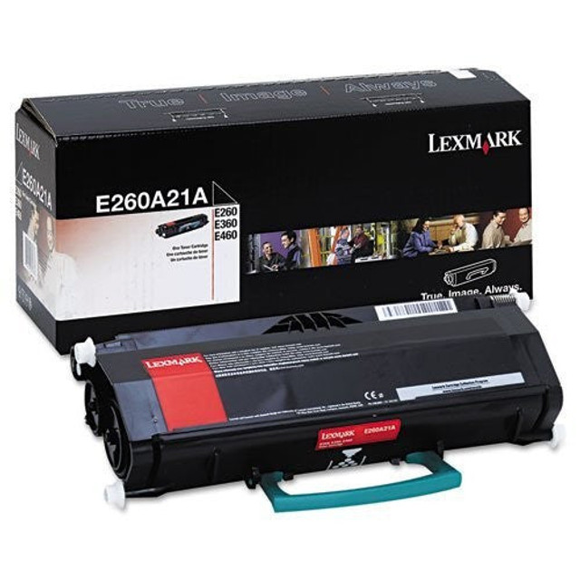 Lexmark E260A21A Original OEM Toner - Buy Direct! Quest4Toner