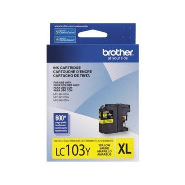 Brother LC-103Y<font Color='yellow'><b>Yellow</b></font> OEM Ink Designed For Brother - Buy Direct! Quest4Toner