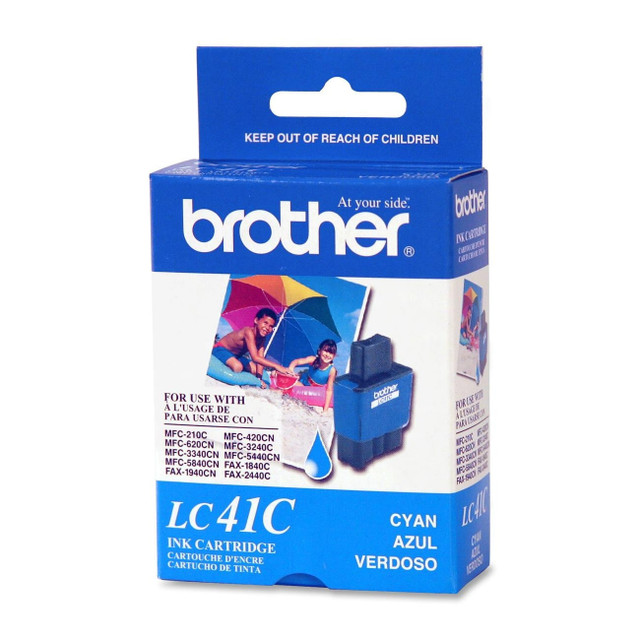 Brother LC-41C Cyan OEM Ink - Buy Direct! Quest4Toner