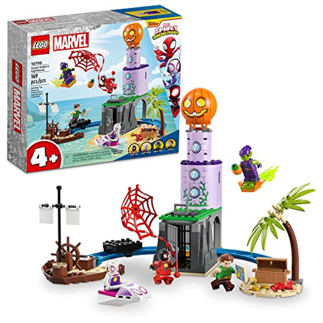 Team Spidey at Green Goblin's Lighthouse - Lego 10790