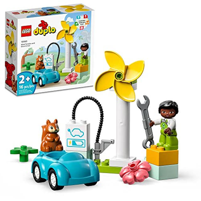 Town Wind Turbine and Electric Car - Lego 10985
