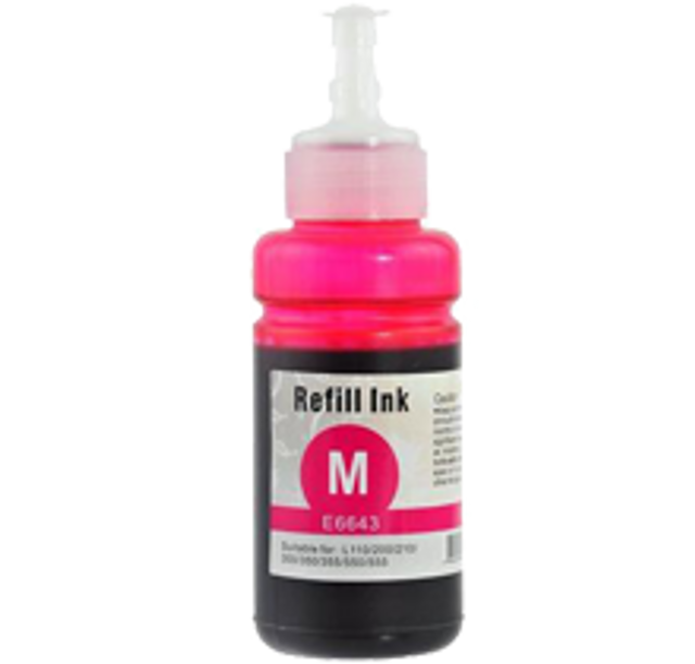 Compatible Epson 664 Dye Ink / Inkjet Bottle Magenta (T664320)