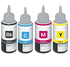 Compatible Epson T542 Ink / Inkjet Bottle Set (T542220, T542320, T542420, T542120)