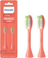 Philips One 2pk Brush Heads, Coral