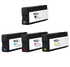 Compatible HP 952XL High Yield  Ink Cartridge Set - Black Cyan Yellow Magenta