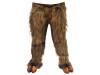 Look like your favorite hairy beast with pull on furry leg pants. Elastic band top allows for one size easy wear. One size fits most up to 52. Hooves sold separately.