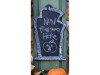 Tombstone Chalkboard Sign