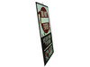horror warning sign prop with blood stains