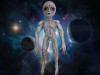 39.25" Latex Area 51 Alien Decoration
