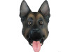 Adult German Shepherd Mask