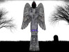 Cemetery Angel Animated Prop 8ft