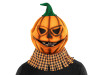 Scarecrow Pumpkin Mask With Hat