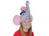 2 Plush Patriotic Elephant Hats
