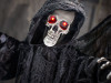Animated Standing Skeletal Reaper with Wings, 33 1/2" x 74 3/4"