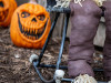 Animated Scarecrow on Rocking Chair