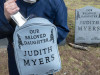 Trick or Treat Studios Judith Myers tombstone bag horror movie purse inspired by the Halloween franchise