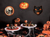 Plastic Vintage Halloween Cutouts | 3 Packs of 3