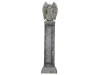 Gargoyle Pillar Animated Prop & 30' Stone Wall Backdrop