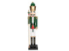 5ft Giant Classic Green Wood Nutcracker with Scepter