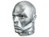 Official G.I. Joe Destro Mask - Realistic Vinyl Costume Accessory with Metallic Finish