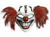Twisted Metal Sweet Tooth Deluxe Injection Mask with flaming hair

