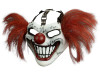 Detailed Sweet Tooth mask with sinister grin and buckle accents






