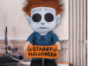Halloween Michael Myers with Sign Tabletop