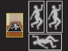 Crime Scene Investigation Body Silhouette - 3 pcs