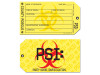 Crime Scene Investigations Toe Tag Invitations - 96 pcs