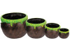 Nesting Bubbled Over Cauldrons - 4 pcs