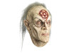 Trick or Treat Studios Pentagram Witch Mask
