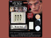 Pins Prosthetic Transparent FX Appliance Makeup Kit