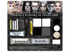 6-Color Goth Makeup Kit with Sponges & Application Brushes