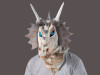Adults Gray Dragon Moving Mouth Overhead Mask