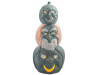 Light-Up Hitchhiking Ghosts Pumpkin Stack