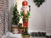 Light-Up Nutcracker with Drumsticks - 4 Ft.