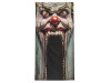 Carnival Clown Face Entryway Door Curtain - 6 Ft. 8 3/4"