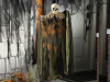 Hanging Pumpkin Man with Burlap Skeleton Head - 29 1/2"