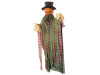 Animated Hanging Red Checkered Shirt Pumpkin Man - 51 1/4"
