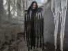 6 Ft Talking Witch - Hanging Halloween Prop with Light-Up Eyes