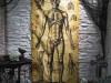Human Anatomy Door Curtain - 6 Ft. 6 In - Halloween Decoration