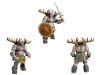 Gwar Blothar Action Figure - 5 In Collectible Toy - Halloween Horror