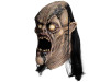 Horror latex Pit Witch mask with synthetic hair by Trick or Treat Studios
