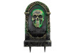 Light-Up Tombstone - 21 In Skull Prop - Halloween Yard Decoration
