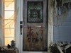 71 inch asylum door cover creepy Halloween decoration