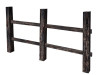 Haunted house fence prop for indoor or outdoor setups